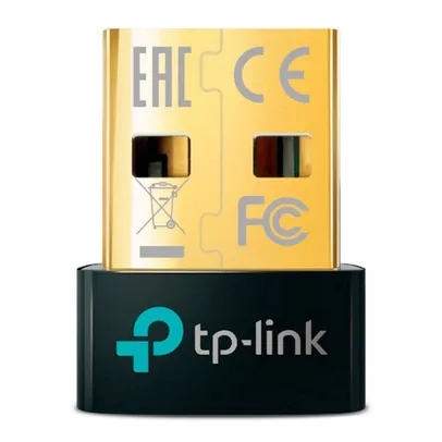 Adaptador Nano USB Bluetooth 5.0 Tp-Link UB500, USB 2.0, Preto, UB500