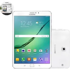 Galaxy TAB S2 Wifi + 4g 8" BRANCO + Bateria ou Caixa de som Bluetooth de brinde - R$1420