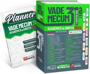 Livro - Vade Mecum Acadêmico De Direito + Planner - 31ª Ed.