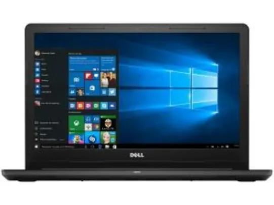 Notebook Dell Inspiron i15-3576-A60C Intel Core i5 - 8GB 1TB LED 15,6” AMD Radeon 2GB Windows 10
