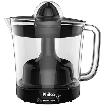 [ VIP ] Espremedor de Suco Philco EF Citrus Turbo 50W – Preto 