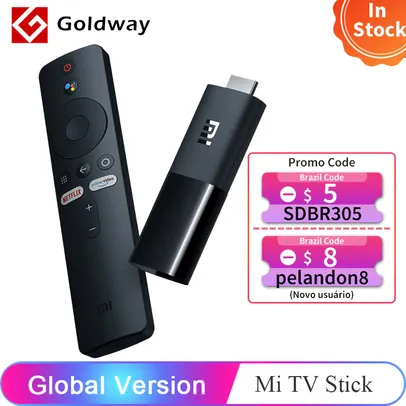 Xiaomi Mi TV Stick - Versão Global | R$185
