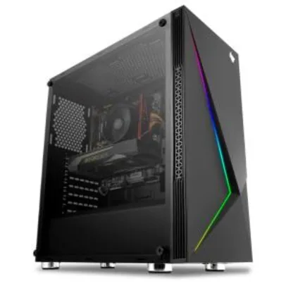 Computador Pichau Gamer, Ryzen 5 3400G, GeForce GTX 1660 | R$ 3.748