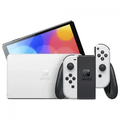 Console Nintendo Switch Oled com Joy-Con, Branco - HBGSKAAA2