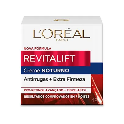 Creme Revitalift Noturno 49g, L'Oréal Paris | R$ 34
