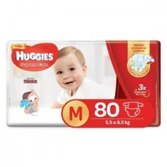 Fraldas Huggies Turma da Mônica Supreme Care M - 80un. - R$50