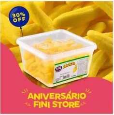 Bala Fini Bananas Açucaradas Pote - 685g - R$15