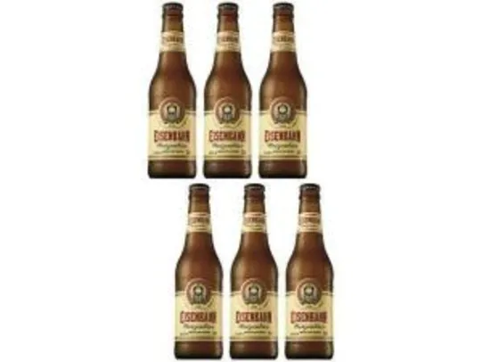 [Magalupay R$15] Cerveja Eisenbahn Weizenbier 6 Unidades - 355ml | R$18