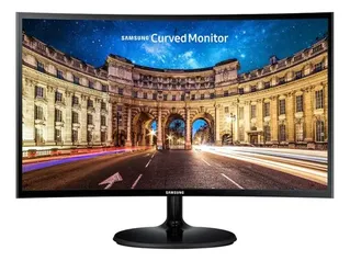 Monitor gamer curvo Samsung C24F390FH led 24 " black high glossy 100V/240V