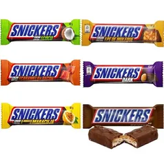 (APP+SELEC) 20 Snickers Sabores (R$ 1,50 Cada) 