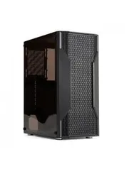 Gabinete Gamer DT3 Sports, Coliseu, Mid Tower, Vidro Temperado, ATX, Black, 12199-2, Sem Fonte, Sem Fan