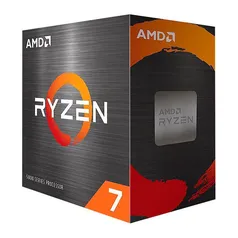 Processador AMD Ryzen 7 5700X 3.4GHz (4.6GHz Turbo), 8-Cores 16-Threads, AM4, Sem Cooler, 100-100000926WOF