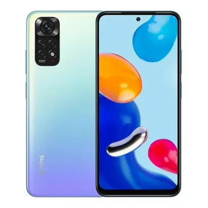 Foto do produto Smartphone Xiaomi Redmi Note 11 128GB 6GB Ram Tela 6.43" Star Blue