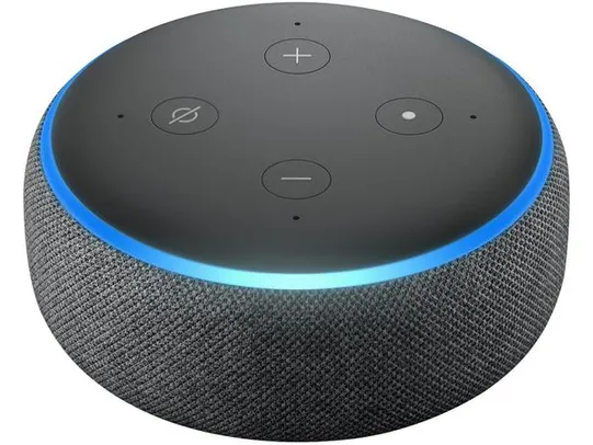 [C. Ouro] Echo Dot 3a geração Smart Speaker com Alexa | R$179