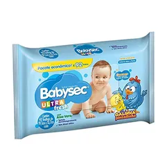 [REC/SUPER R$ 7,27]Lenço Umedecido Babysec Galinha Pintadinha 92 Lenços