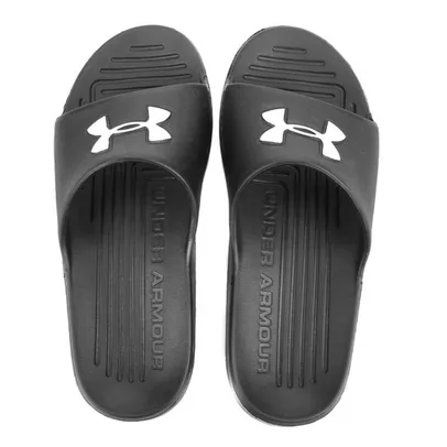 Chinelo Under Armour Core - Preto+Branco | R$60