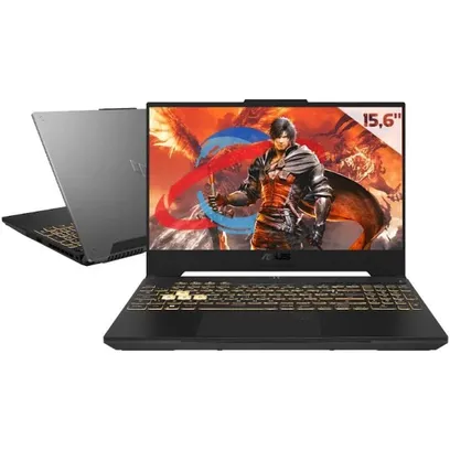 Foto do produto Notebook Asus Tuf FX507ZC4-HN100 - Intel I5, 8GB, Ssd 512GB, RTX 3050, 15.6 Fhd 144Hz, Win 10 Pro