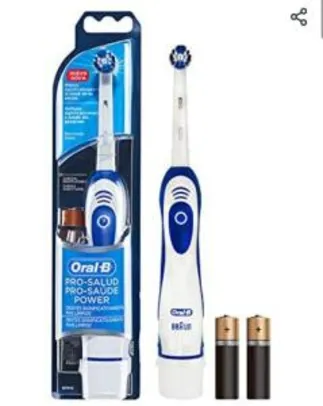 [PRIME] Escova Dental Elétrica Oral-B Pro-Saúde Power + Pilha Nanfeng , Oral-B - R$65