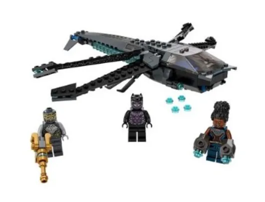 LEGO Super Heróis- Avião Dragão de Black Panther, 202 peças -  76186 Lego 