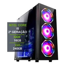 PC Gamer, Deutel, Intel I5, 16GB, SSD 240GB, Graphics Intel HD 2000, Windows 10