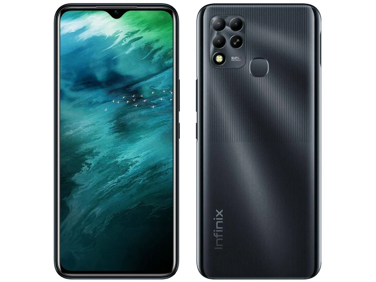 Imagem do produto Smartphone Infinix Hot 11 Preto 128GB, 4GB RAM, Câmera Tripla Até 50 Mp, Dual Chip