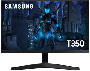 Monitor Gamer Samsung 22&quot; FHD 75Hz HDMI, VGA, T350 Preto