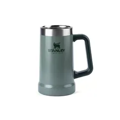 Caneca Térmica Stanley Hammertone Green 700ml - Para cerveja, café, água, suco