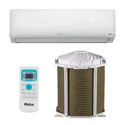 Ar Condicionado Split High Wall Eco Inverter Philco Quente E Frio 12000 BTUs | R$1597