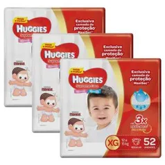 Fralda Huggies Turma da Mônica Supreme Care XG - Kit com 156 Unidades - R$149,70