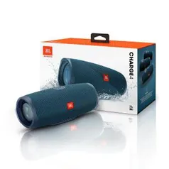 Caixa de Som JBL Charge 4 Azul - R$628