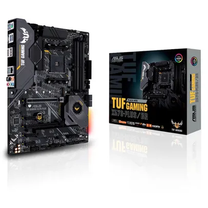 Placa-mãe Asus P/am4 Atx Tuf X570-plus Gaming Ddr4