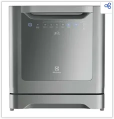 Lava-Louças Le08S 6 Programas Painel Blue Touch Inox - Electrolux | R$ 2159