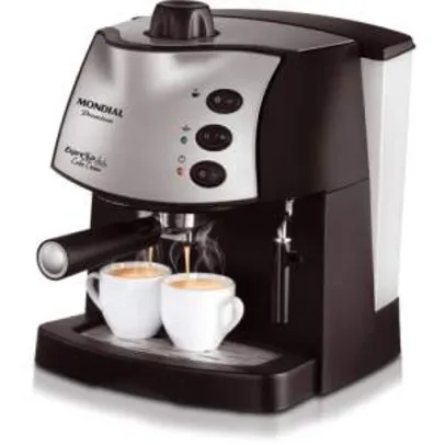[Americanas] Cafeteira Expresso Mondial Espresso Coffee Cream C-08 Preta 15 Bar por R$ 200