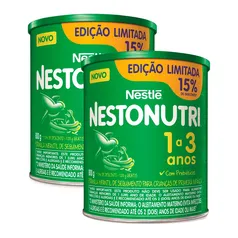 Kit 2 Fórmula Infantil Nestonutri 1+ 800g 