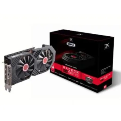 Placa de Vídeo XFX Radeon RX 580 8GB OC+ GTS XXX EDITION - R$ 1089