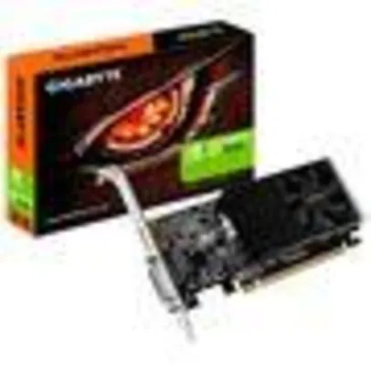 Placa de Vídeo Gigabyte NVIDIA GeForce GT 1030 D4 2G, DDR4 - GV-N1030D4-2GL