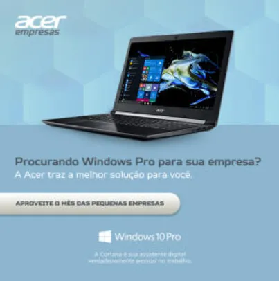 Acer Empresas - Descontos para CNPJ