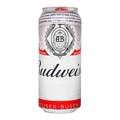 Cerveja Budweiser, American Lager, 473ml, Latão