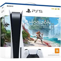 Kit Console Playstation 5 Com Horizon Forbidden West + Controle Extra - PS5