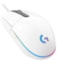 [PRIME] Mouse Gamer RGB Logitech G203 LIGHTSYNC Branco R$129