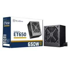 Fonte SilverStone SST-ET650-G, 650W, 80 Plus Gold, PFC Ativo, SST-ET650-G