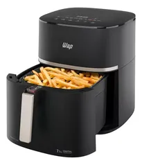 Fritadeira Elétrica Sem Óleo Air Fryer 7.1l 1700w Wap Airfry Mega Family Digital Com Cesto, Grelha E Alça Removíve