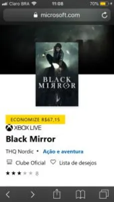 Jogo Black Mirror - Xbox One