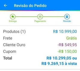 [Cliente ouro] iPhone 12 Pro Max Apple 128GB - Azul-Pacífico 6,7” Câm. Tripla 12MP iOS R$9269