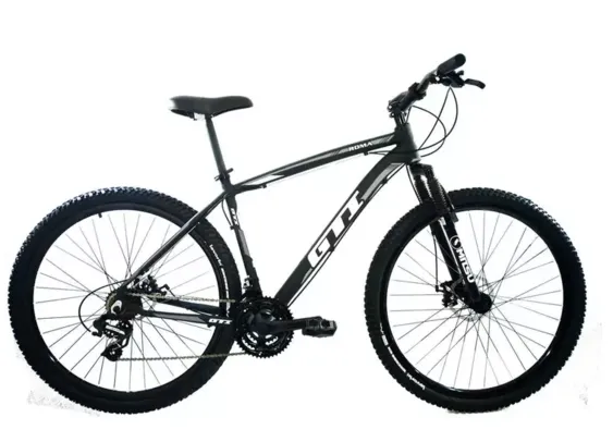 Bicicleta Aro 29 GTI 27 Marchas Freios Hidráulico K7 Trava