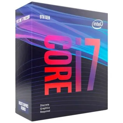 Processador Intel Core i7-9700F Coffee Lake, Cache 12MB, 3.0GHz (4.7GHz Max Turbo), LGA 1151