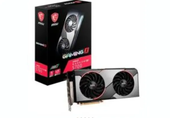 Placa de Vídeo MSI AMD Radeon RX 5700 Gaming X, 8GB, GDDR6