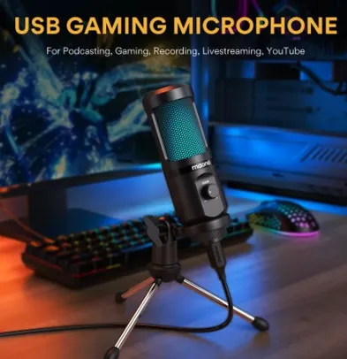 Microfone Gaming USB Desktop Condenser MAONO