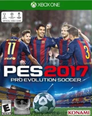 Pro Evolution Soccer 2017 Konami (Xbox One) por R$80