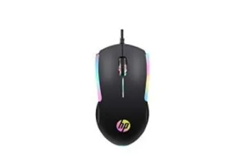 MOUSE GAMER HP LED MULTICORES, PRETO USB, 1000 DPI - M160 R$43